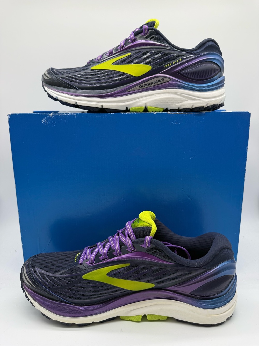 Brooks Transcend 4 Purple/Black Women’s Running Shoes Size US 9B | 1202391B465